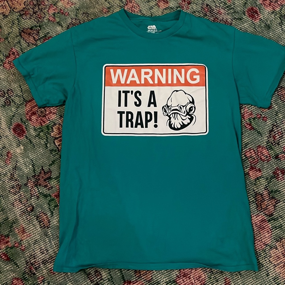 Star Wars Disney it’s a trap medium t shirt worn a few times